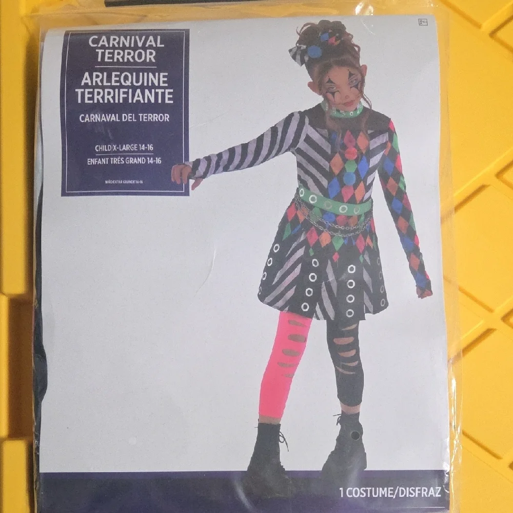 Colorful Carnival Terror Costume